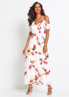 Платье с цветочным принтом Bonprix