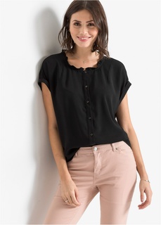 Блузка с коротким рукавом Bonprix