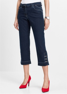 Джинсы стретч 3/4 Bonprix