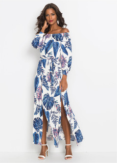 Платье макси с принтом Bonprix