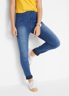 Джинсы стрейч SLIM, корректирующий пояс Bonprix
