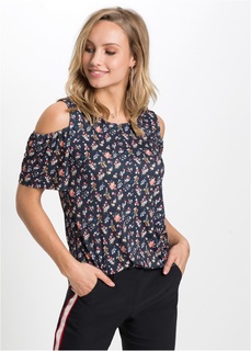 Футболка с вырезами Bonprix