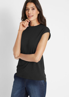 Футболка из струящегося материала Bonprix