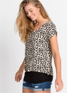 Футболка 2 в 1 Bonprix