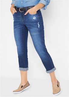 Джинсы стрейч STRAIGHT 7/8 Bonprix