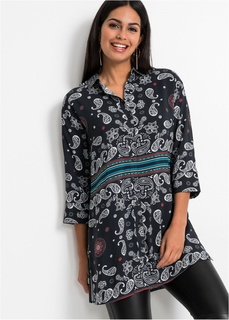 Блузка удлиненного покроя Bonprix