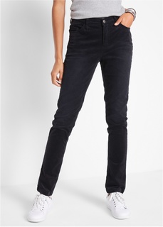 Брюки стрейч SLIM из вельвета Bonprix