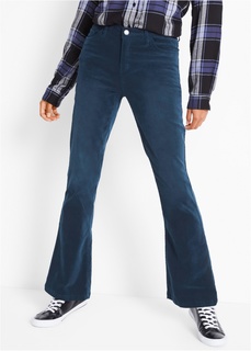 Брюки из эластичного вельвета Bonprix