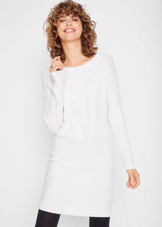 Платье с узором резинка Bonprix