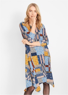 Платье с асимметричным подолом Bonprix