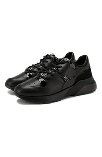 Кожаные кроссовки Hogan
