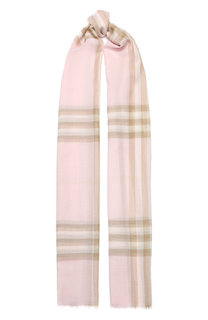 Шарф из смеси шерсти и шелка Burberry