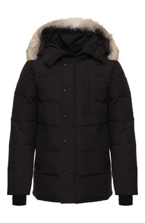 Пуховая парка Carson с меховой отделкой Canada Goose