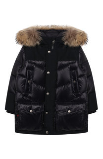 Пуховик с капюшоном Woolrich