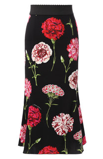 Шелковая юбка Dolce & Gabbana