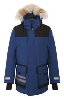Пуховая парка с меховой отделкой Erickson Canada Goose