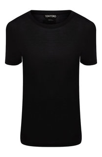 Футболка из смеси шелка и шерсти Tom Ford