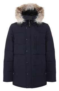 Пуховая парка с меховой отделкой Carson Canada Goose