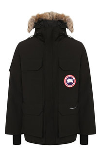 Пуховая парка с меховой отделкой Expedition Canada Goose
