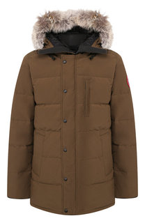 Пуховая парка с меховой отделкой Carson Canada Goose