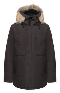 Пуховая парка с меховой отделкой Carson Canada Goose