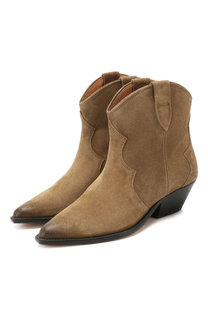 Замшевые ботильоны Dewina Isabel Marant