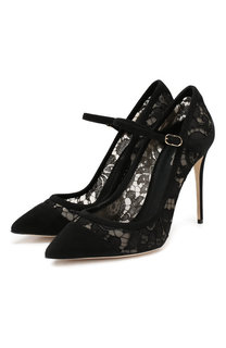 Текстильные туфли Mary Jane Dolce & Gabbana