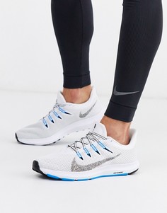 Черные кроссовки Nike running Quest 2