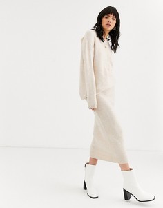 Пушистая юбка от комплекта ASOS DESIGN