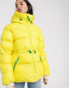 Дутое пальто с подкладкой из искусственного меха Hunter Original