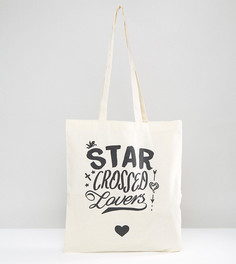 Сумка-тоут с надписью Reclaimed Vintage Inspired X Romeo & Juliet