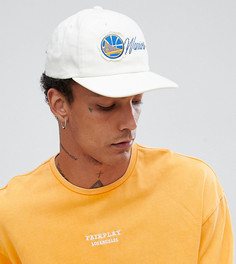 Бейсболка в винтажном стиле с логотипом "Golden State Warriors" Mitchell & Ness эксклюзивно для ASOS