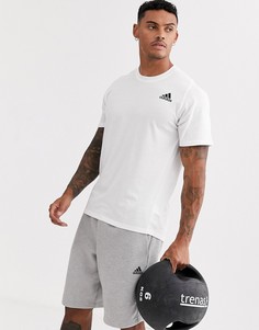 Белая футболка adidas performance