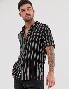 Рубашка в полоску с короткими рукавами Bellfield