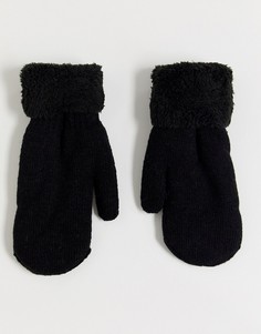 Черные мягкие перчатки SVNX 7X