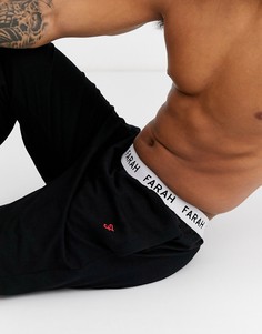 Черные штаны для дома Farah