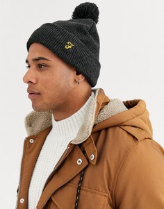 Шапка-бини на подкладке с помпоном Farah Foraker