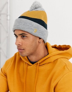 Шапка-бини с помпоном Farah