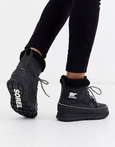 Черные непромокаемые ботинки с флисовой подкладкой Sorel Carnival