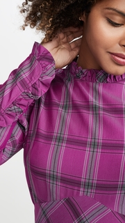 Temperley London Isobel Check Dress