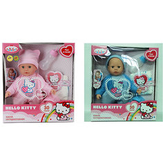 Пупс "Hello Kitty" функциональный 35см с мягким телом, 30 звуков. Карапуз