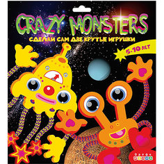 Набор для творчества Дрофа-Медиа "CRAZY MONSTERS. Пришелец и робот"