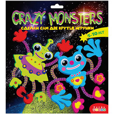 Набор для творчества Дрофа-Медиа "CRAZY MONSTERS. Веселый пришелец и забавный монстр"