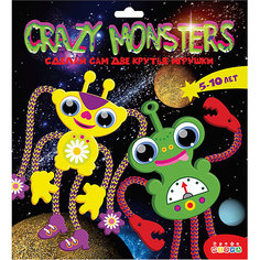 Набор для творчества Дрофа-Медиа "CRAZY MONSTERS. Веселый пришелец и забавный робот"