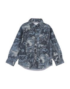 Джинсовая рубашка Little Marc Jacobs