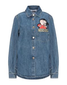 Джинсовая рубашка Moschino