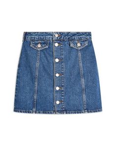 Джинсовая юбка Topshop