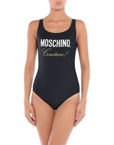 Слитный купальник Moschino