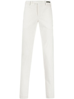 Pt01 вельветовые брюки кроя слим