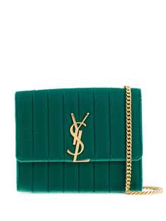 Saint Laurent стеганая сумка на плечо